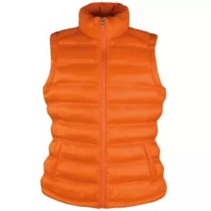 Result Ladies/Womens Ice Bird Padded Bodywarmer / Gilet Jacket (M) (Orange)