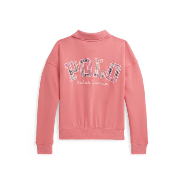 Polo Ralph Lauren Kids Logo Long Sleeve Relaxed Fit Crew Sweatshirt Faded Peony female 16Y/XL