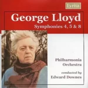 George Lloyd - George Lloyd: Symphonies 4, 5 & 8 CD Album - Used