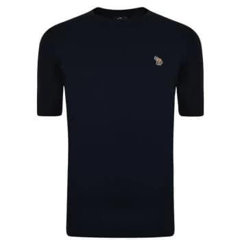 Paul Smith Zebra Crew Neck T Shirt - Navy 49