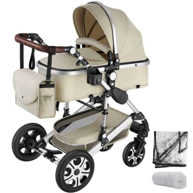 tectake Pram Mathias in Grey Grey Unisex
