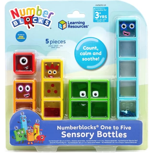 Numberblocks Sensory Bottles One To Five 1021980