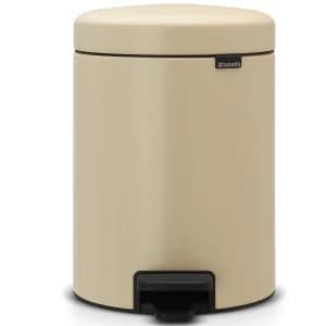 Brabantia newIcon 5L Pedal Bin - Almond