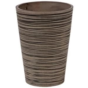 Charles Bentley Garden Fibreclay Plant Pots Small - Brown