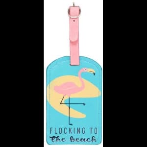 Flamingo Luggage Tag