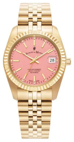 Jacques Du Manoir JWL02903 Inspiration Rainbow (36mm) Pink Watch