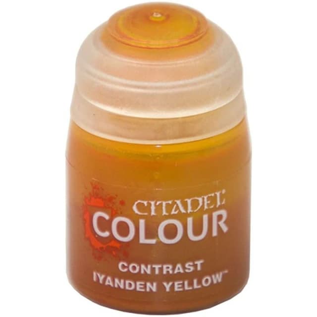 Citadel Games Workshop Colour Contrast: Iyanden Yellow (18ml) Paint Multi