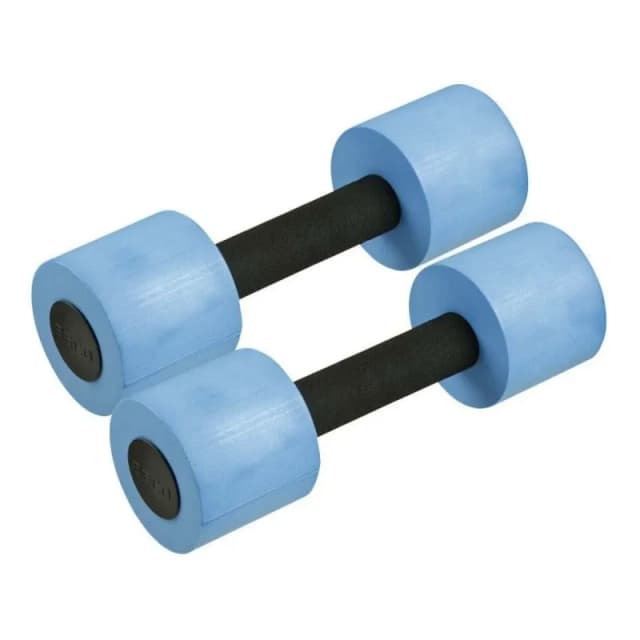 Beco Beco Aqua Dumbbell - Pair Of Dumb Bells - 3 Sizes in Light Blue Size: Small Light Blue S Unisex 4013368960424