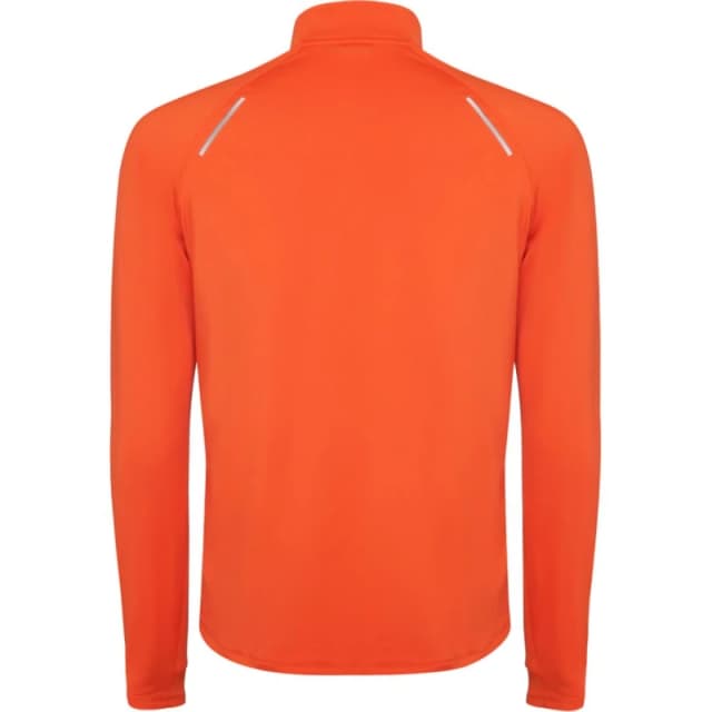ROLY ROLY Men Estambul Quarter Zip Long-Sleeved Sweatshirt in Orange Size: Small Orange S Male 5063703438735