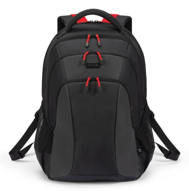 Dicota DICOTA D32119-RPET backpack Casual backpack Black, Red Polyester, Recycled polyethylene terephthalate (rPET) D32119-RPET