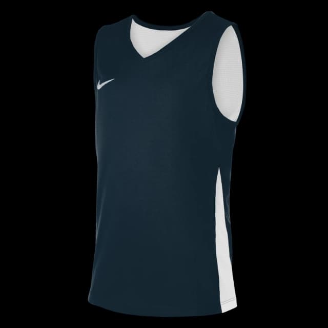 Nike Yth Bskbl R Jsy Obsidian/White unisex 7-8 (S)