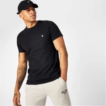 Jack Wills Sandleford Classic T-Shirt - Black