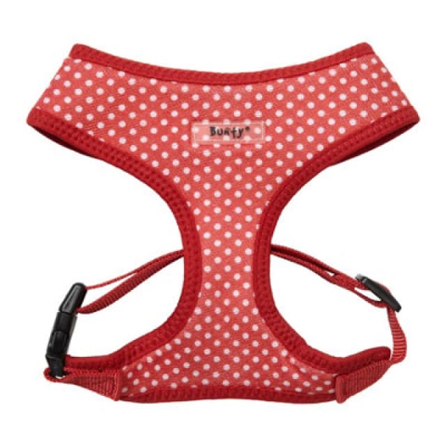 Bunty No Pull Dog Harness - Soft, Breathable, Durable And Adjustable, Lightweight Anti Pull Dog Harness - Polka Dot, Small