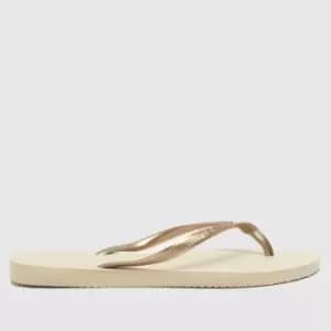 Havaianas Beige Slim Sandals