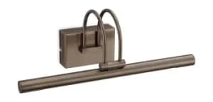 Anja LED Picture Wall Light Antique Brass