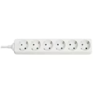 LINDY 73102 Power strip 6x White PG connector