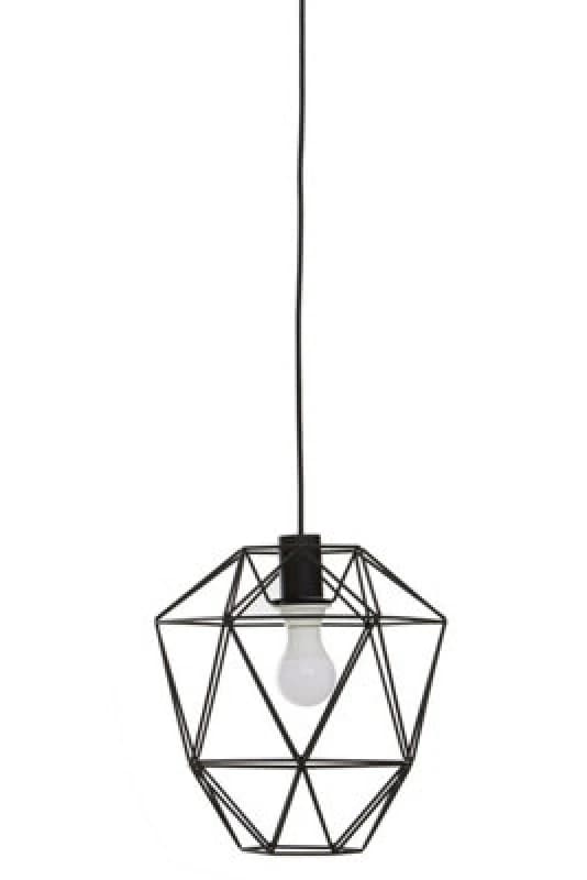 Orsina Wyra Black Pendant Light