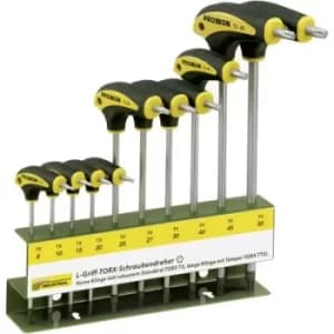 Proxxon Industrial BO L-hantag Workshop Screwdriver set 10 Piece Star, Star TH