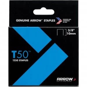 Arrow T50 Staples 10mm Pack of 1250