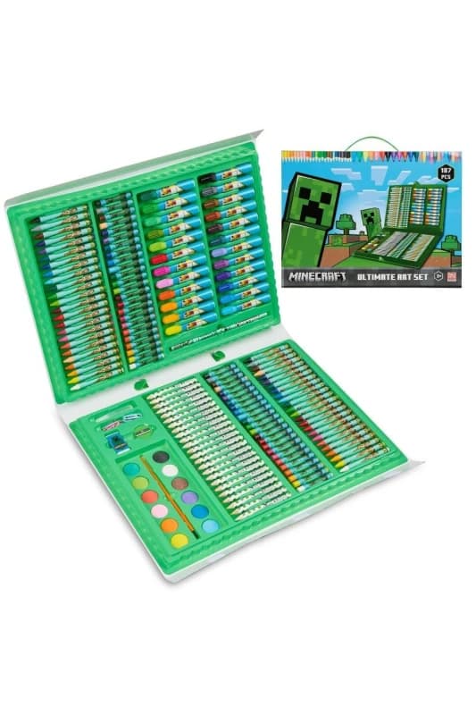 Minecraft Colouring Art Case Multi