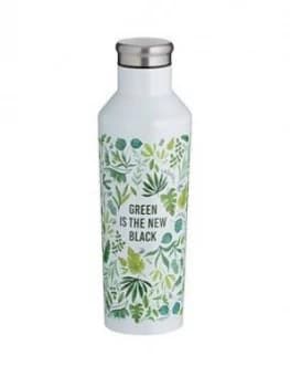 Typhoon Green Is The New Black Double-Walled Stainless Steel Bottle