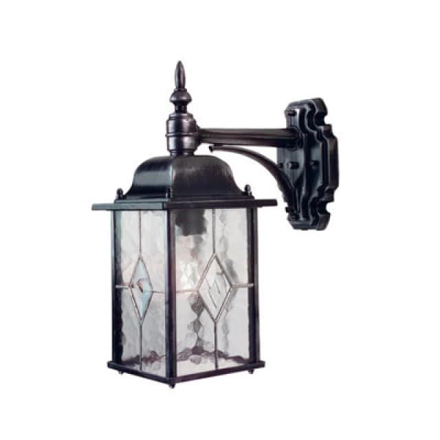Elstead Elstead Wexford Outdoor Hanging Lantern Wall Light - Black