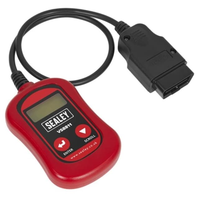 Sealey Fault Code Reader Engine Diagnostic Scanner Reset Tool obd eobd VS8811 - Sealey VS8811