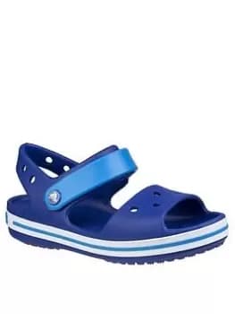 Crocs Crocband Sandal, Blue, Size 8 Younger