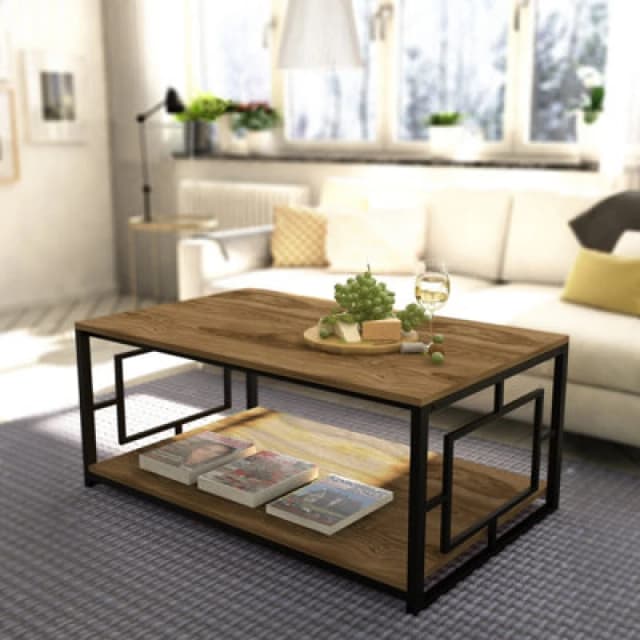 Decorotika Kelvin Coffee Table Dark Brown