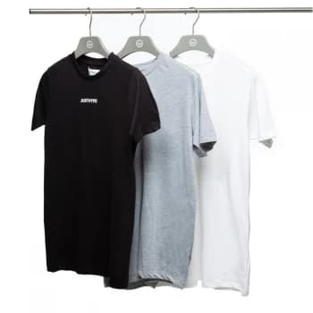Hype Monotone Three Pack Mens T-Shirt - Multi