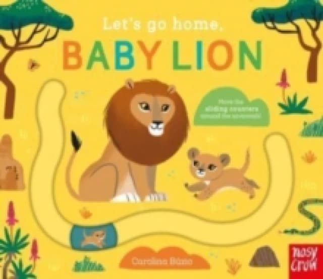 Let's Go Home, Baby Lion Board book