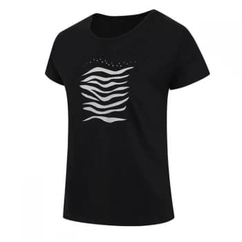 Dare2B Swarovski Embellished You're A Gem Graphic T-Sh - Black