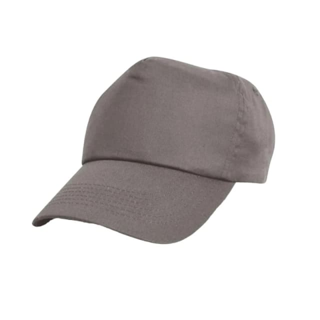 Result Womens Cotton Baseball Cap in Grey Grey Female One Size