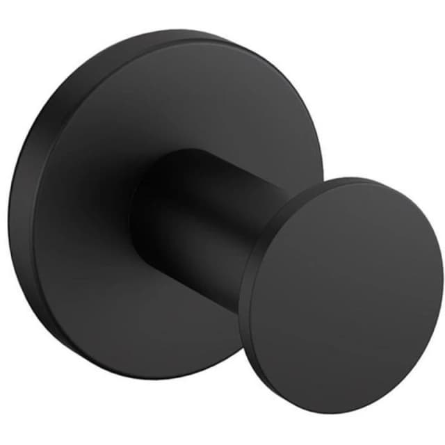 Cosmic Wall 'Hook' made of Stainless Steel with Matt Black Finish Black