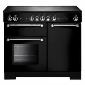 Rangemaster 112820 100cm KITCHENER Electric Ceramic Range Black Chrome