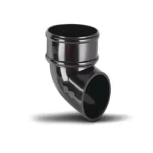 Polypipe RR128B Half Round Rainwater System Shoe Black