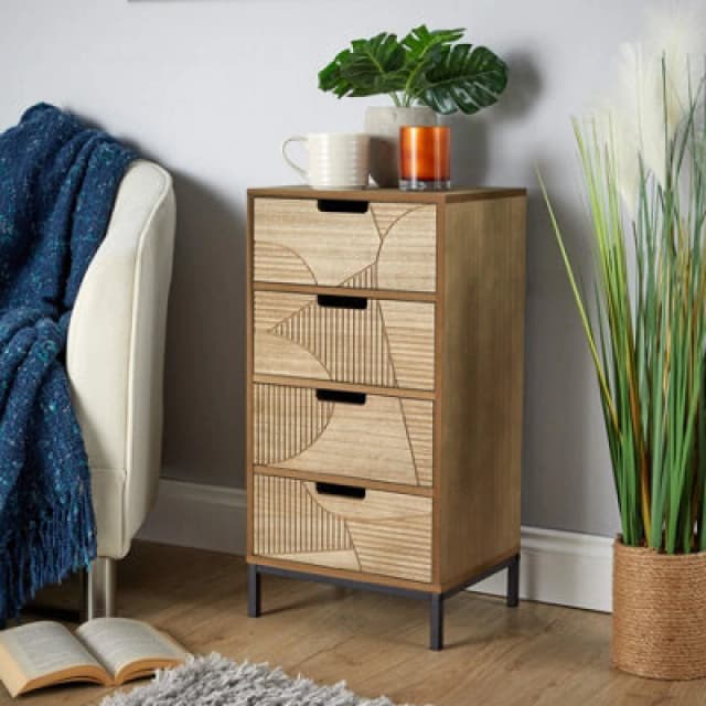 Home Source Reedham Chest 4 Drawers