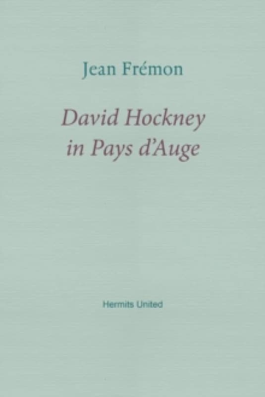 David Hockney in Pays d'Auge Paperback / softback