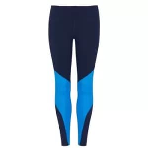 Reebok Lux Bold Mesh Leggings Ladies - Blue