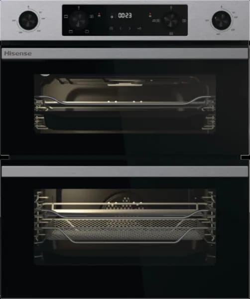 Hisense BUD714221AX BUD714221AX Built In Double Oven - Brushed Steel Hisense BUD714221AX