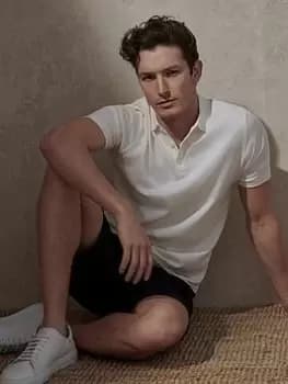 Burton Menswear London Burton Slim Fit Short Sleeve Modern White Polo, White, Size S, Men