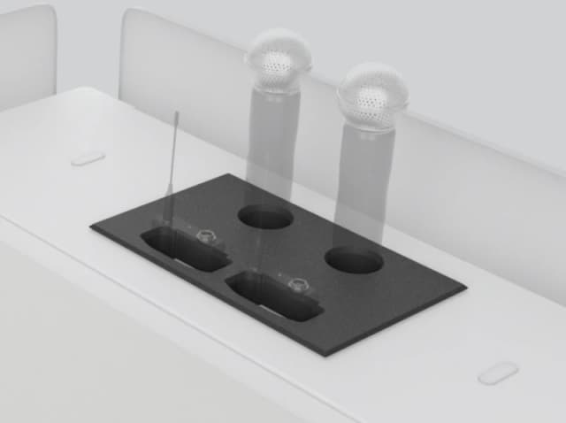 Heckler Design H911-BK desktop sit-stand workplace accessory