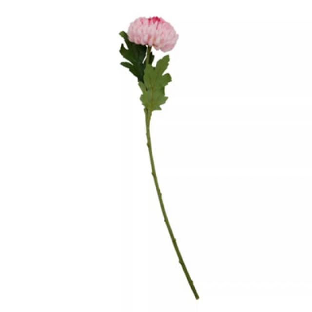 Premier Housewares Fiori Artificial flowers 64cm Poppy Stem Fuchsia Flower Pink
