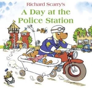 A Day at the Police Station by Richard Scarry Paperback
