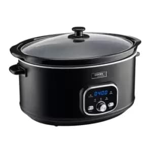 Cooks Professional K114 Black Digital Slow Cooker