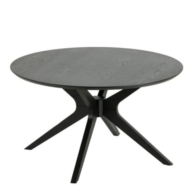 Furniture To Go Iduncan Round Coffee Tablein Black 80X45Cm