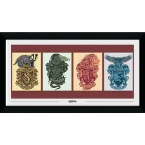 Harry Potter House Animals Collector Print