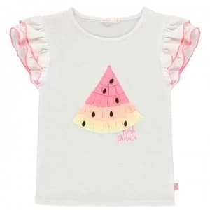 Billieblush Melon T Shirt - Blanc 10B