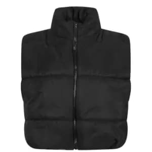 I Saw It First Padded Gilet - Black