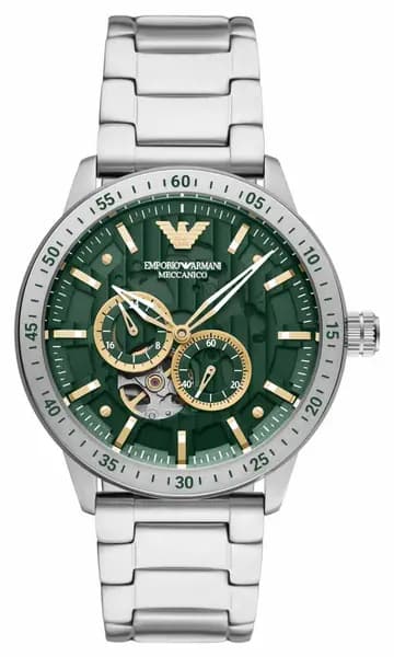 Emporio Armani AR60053 Mens Automatic Green Dial Watch